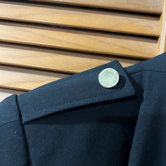 Calvin Klein 3/4 sleeve blazer in Black - Picture 5 of 6